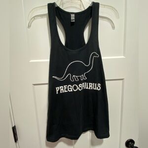 Next Level Apparel Black Pregosaurus Tank